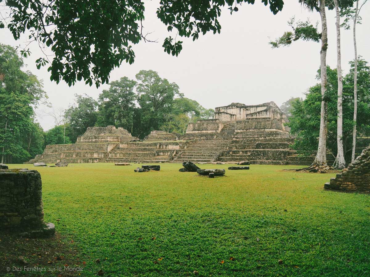 Le temple de Caracol au Belize
